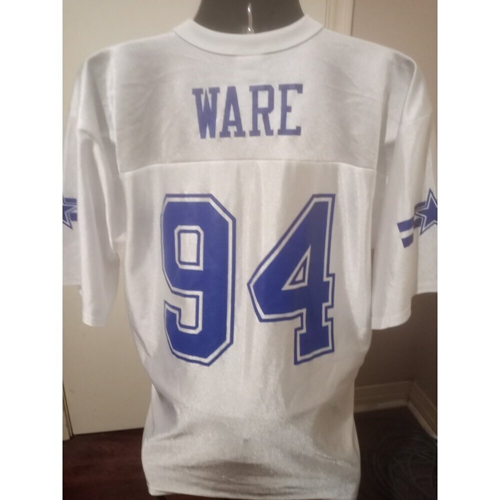Team Apparel NFL Dallas Cowboys Mens Large L #94 DeMarcus Ware Football Jersey - Picture 5 of 11